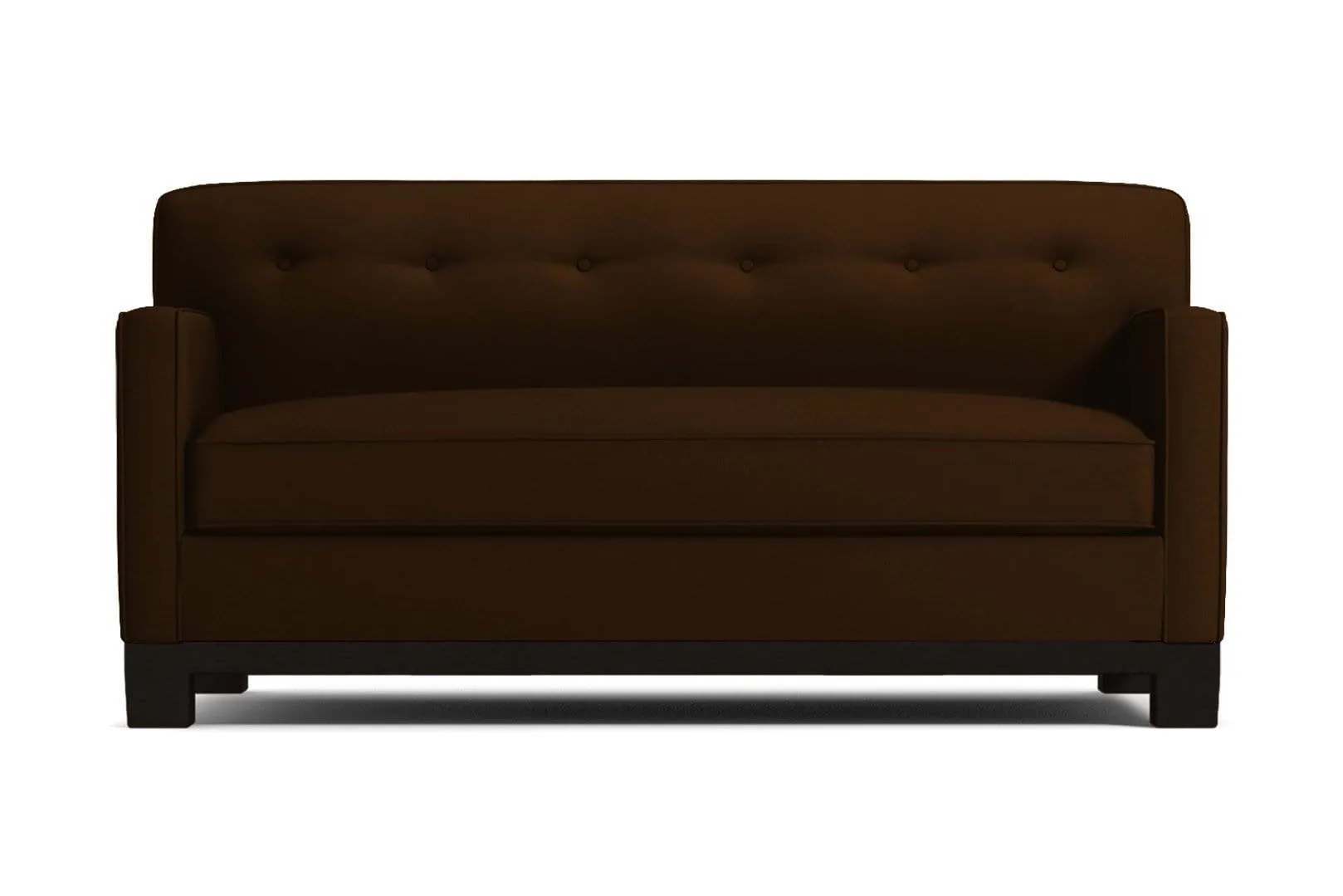 Harrison Ave Apartment Size Sofa :: Leg Finish: Espresso / Size: Apartment Size - 68.5"w