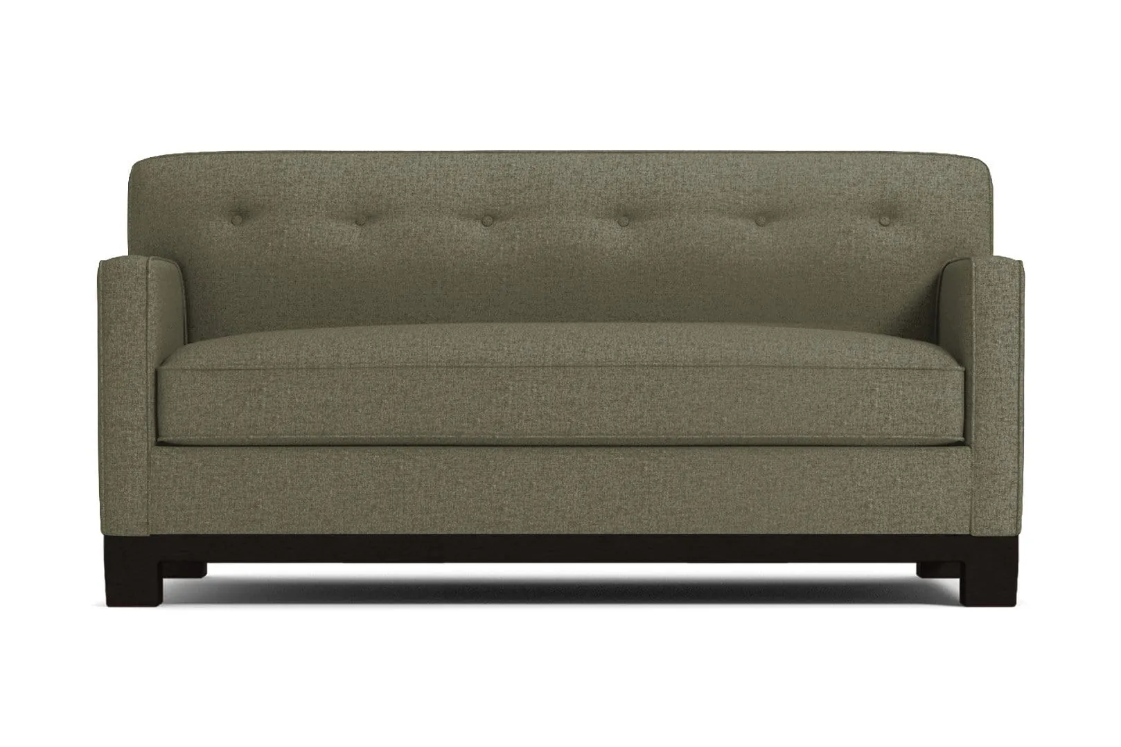 Harrison Ave Apartment Size Sofa :: Leg Finish: Espresso / Size: Apartment Size - 68.5"w