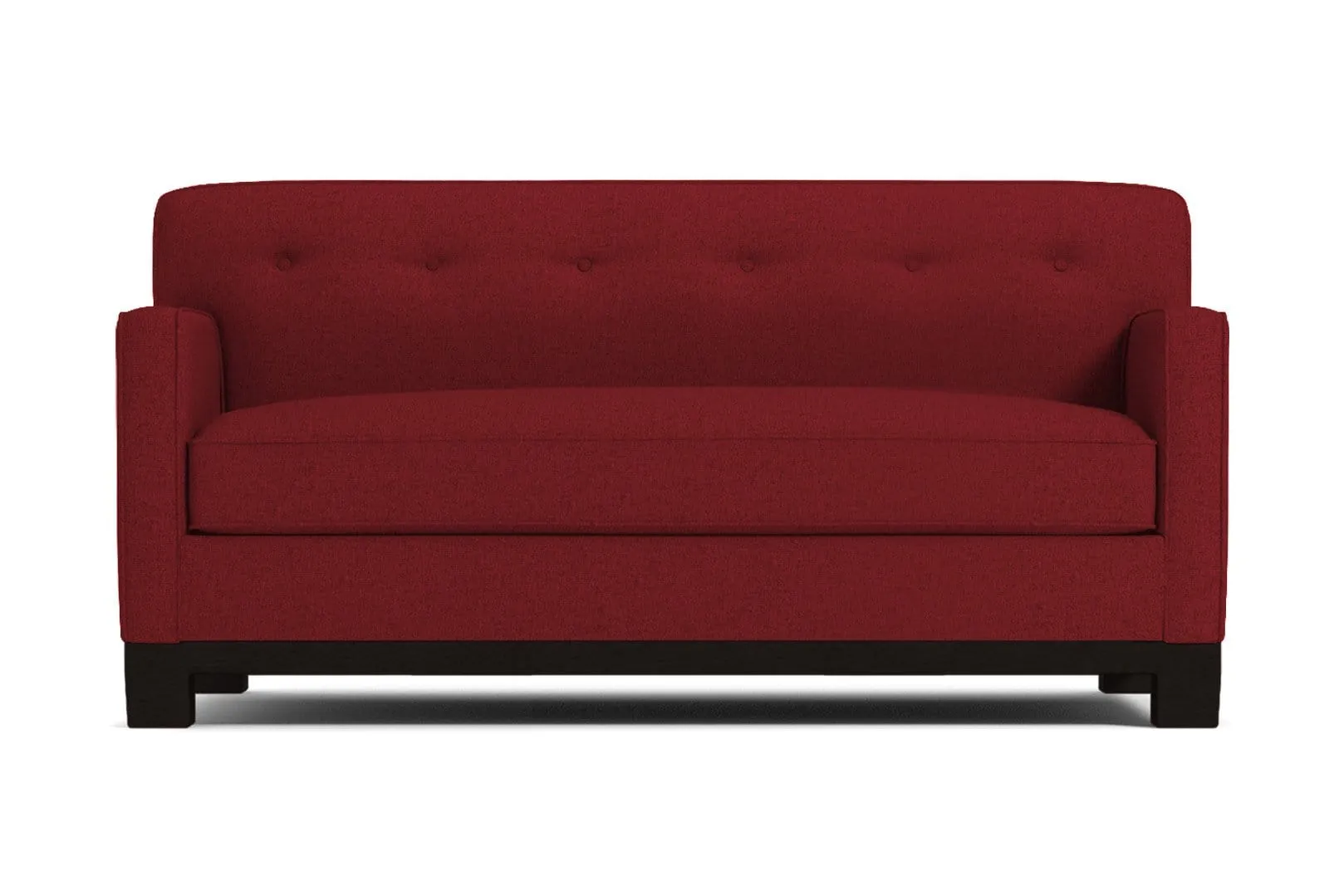 Harrison Ave Apartment Size Sofa :: Leg Finish: Espresso / Size: Apartment Size - 68.5"w