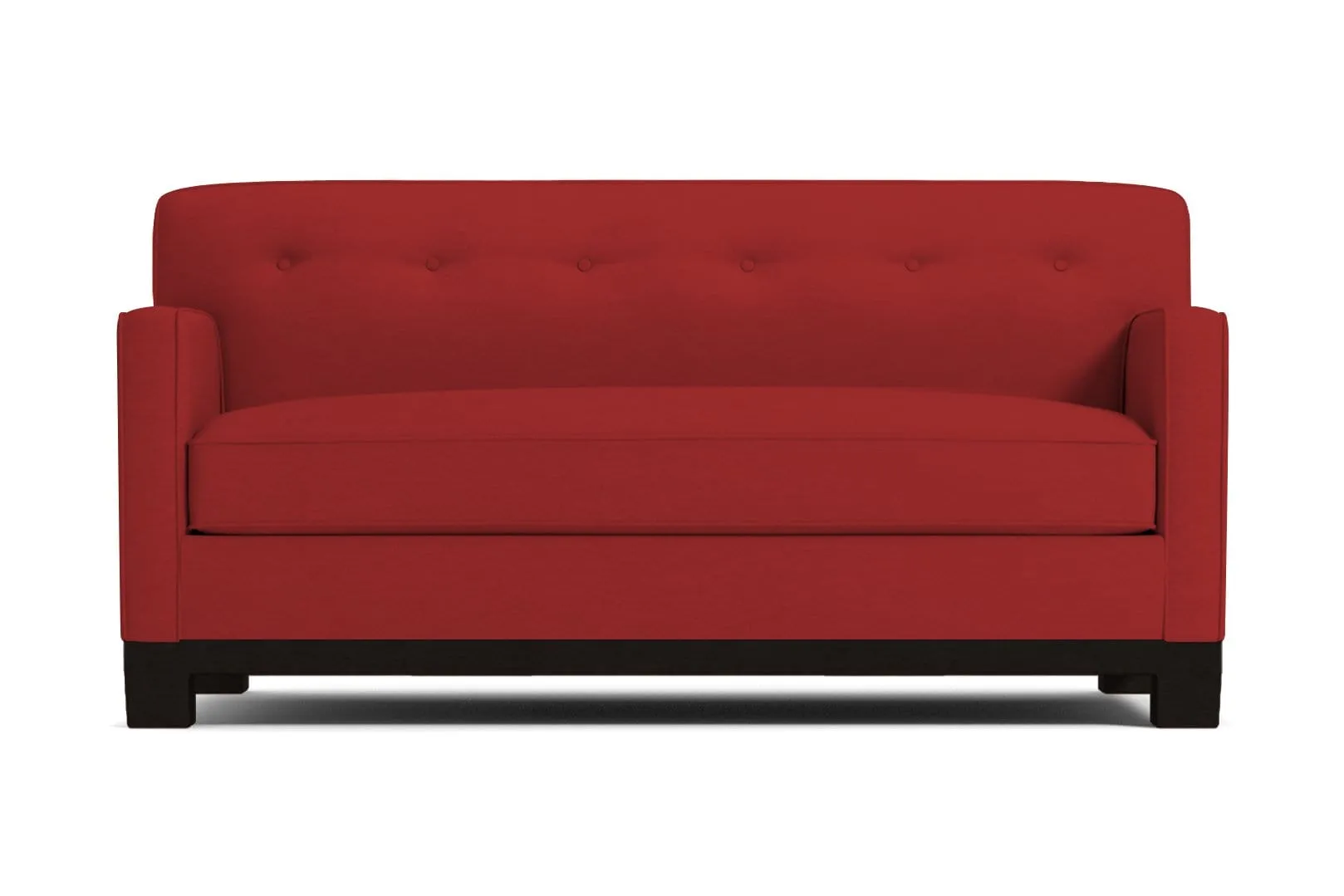 Harrison Ave Apartment Size Sofa :: Leg Finish: Espresso / Size: Apartment Size - 68.5"w