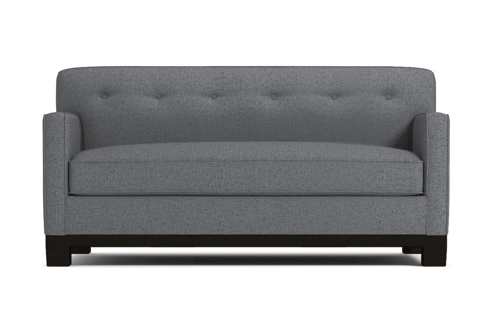 Harrison Ave Twin Size Sleeper Sofa Bed :: Leg Finish: Espresso / Sleeper Option: Memory Foam Mattress