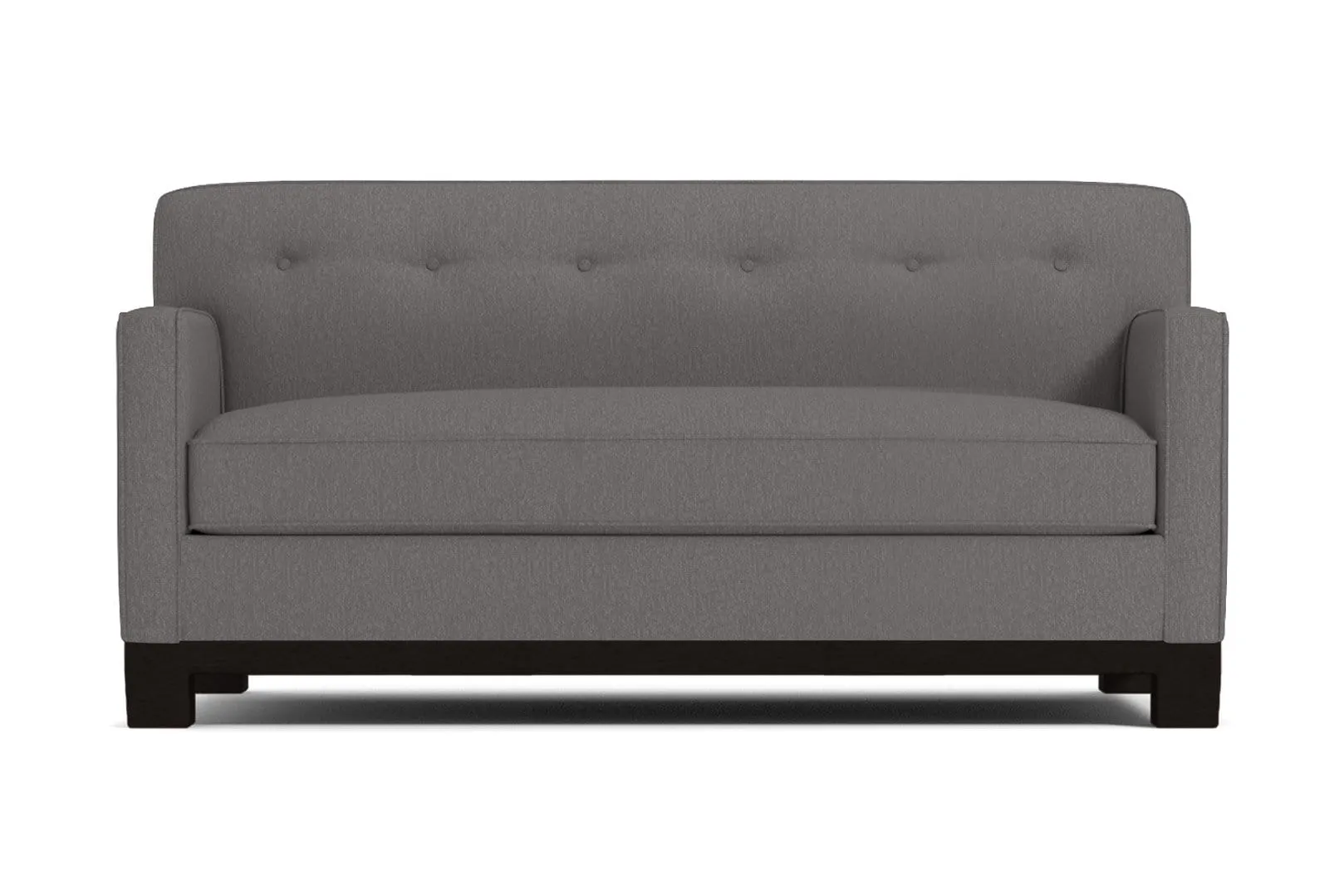 Harrison Ave Twin Size Sleeper Sofa Bed :: Leg Finish: Espresso / Sleeper Option: Memory Foam Mattress