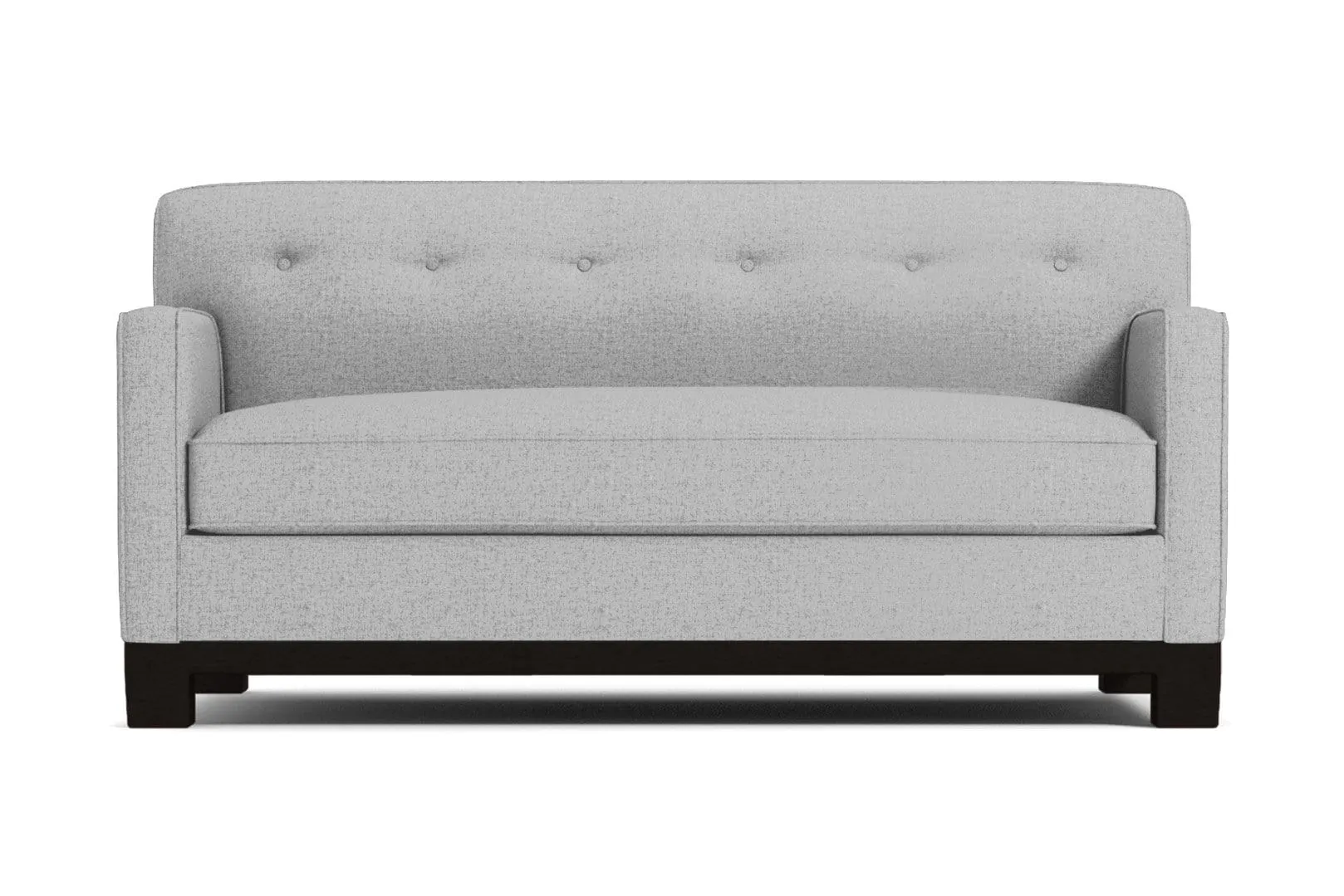 Harrison Ave Twin Size Sleeper Sofa Bed :: Leg Finish: Espresso / Sleeper Option: Memory Foam Mattress