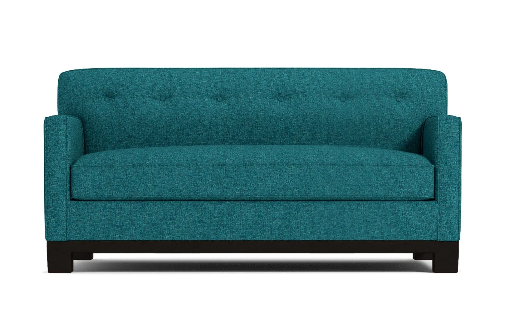 Harrison Ave Twin Size Sleeper Sofa Bed :: Leg Finish: Espresso / Sleeper Option: Memory Foam Mattress