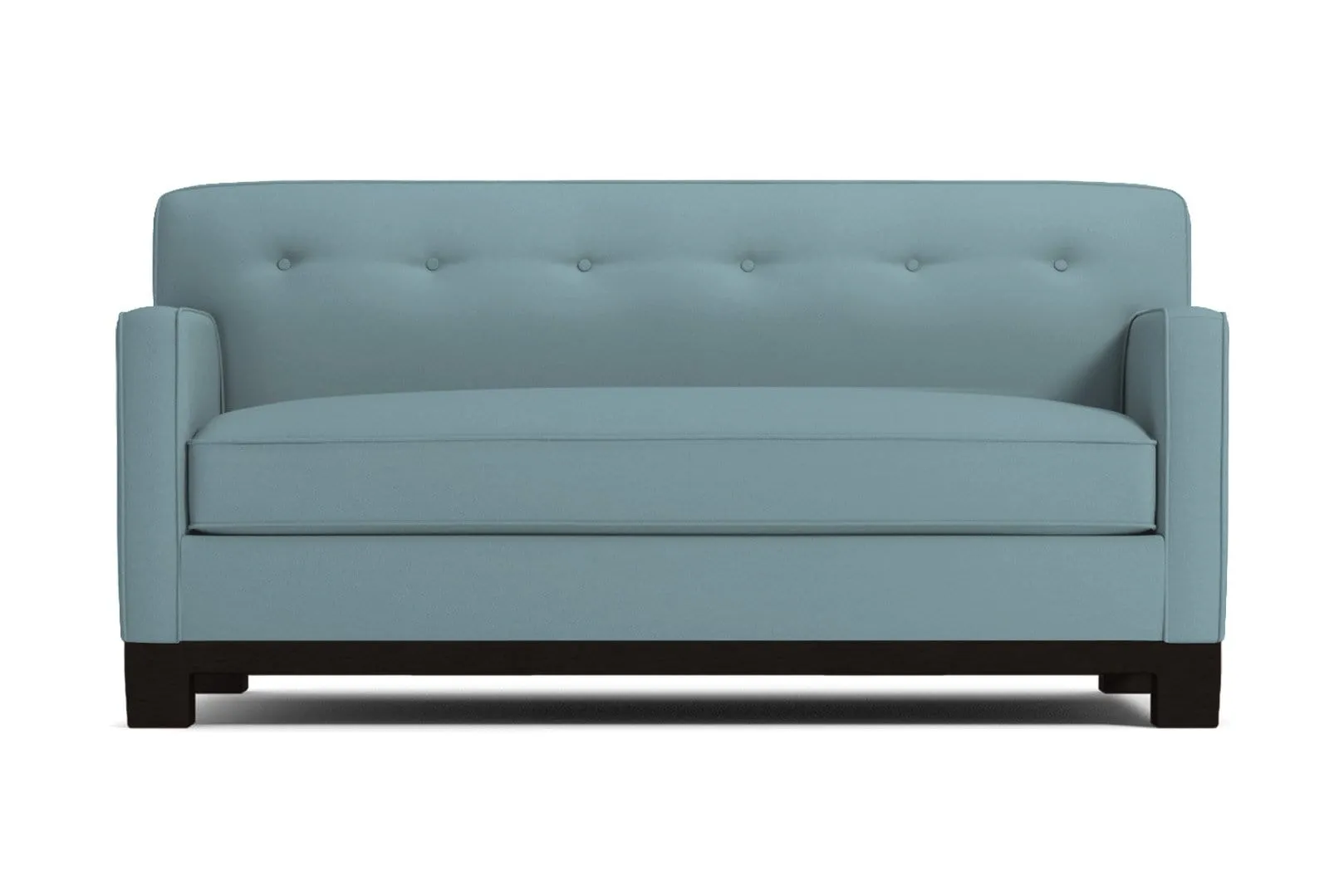 Harrison Ave Twin Size Sleeper Sofa Bed :: Leg Finish: Espresso / Sleeper Option: Memory Foam Mattress