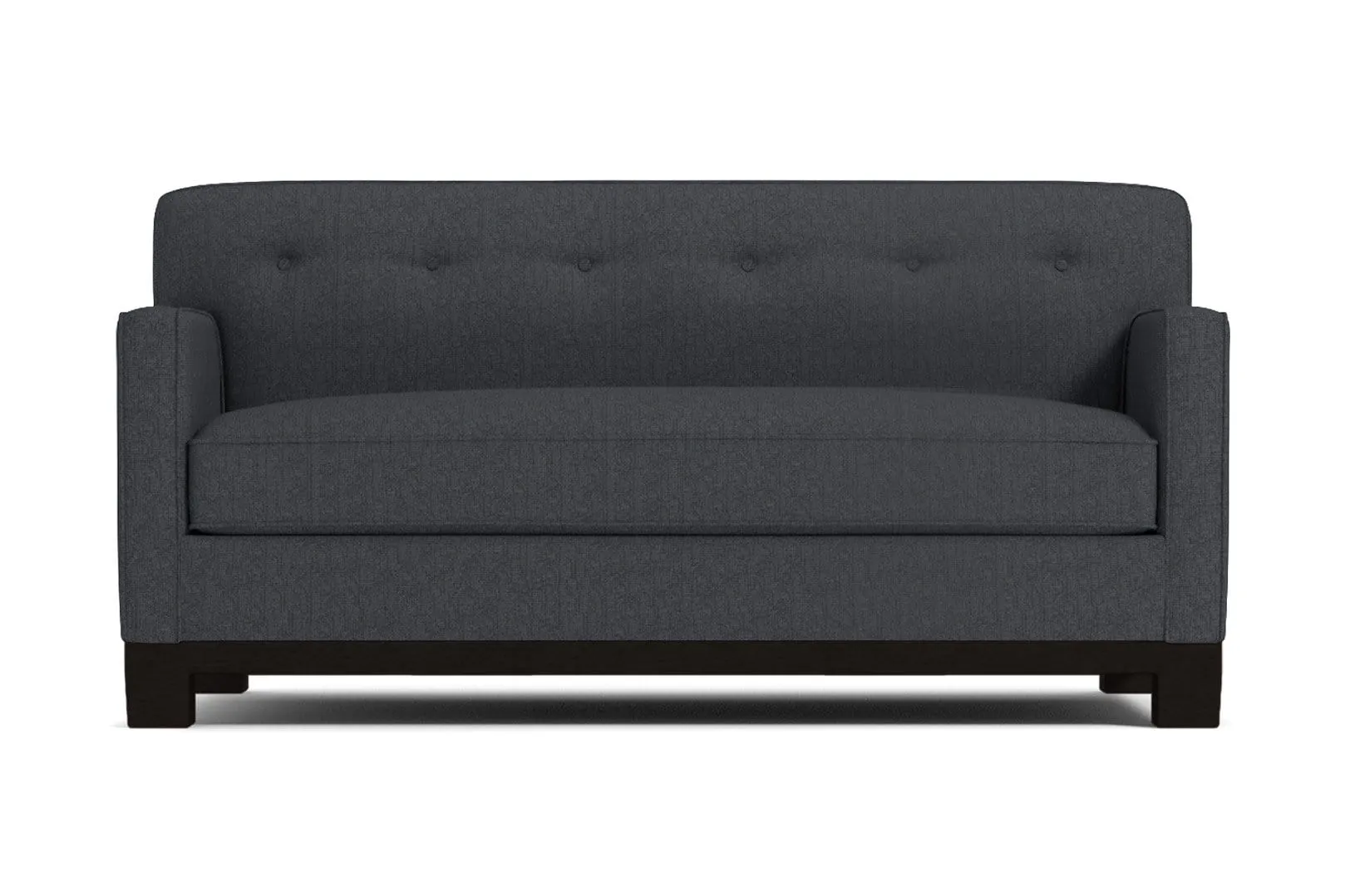 Harrison Ave Twin Size Sleeper Sofa Bed :: Leg Finish: Espresso / Sleeper Option: Memory Foam Mattress