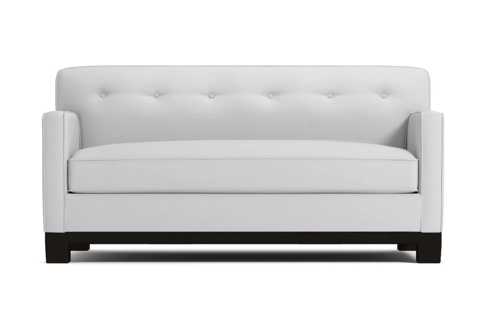 Harrison Ave Twin Size Sleeper Sofa Bed :: Leg Finish: Espresso / Sleeper Option: Memory Foam Mattress