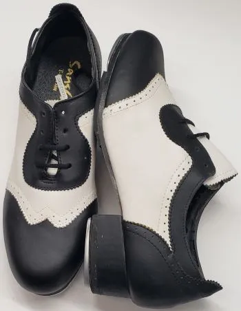 Kaira -- Tutone Tap Oxford -- Black/White