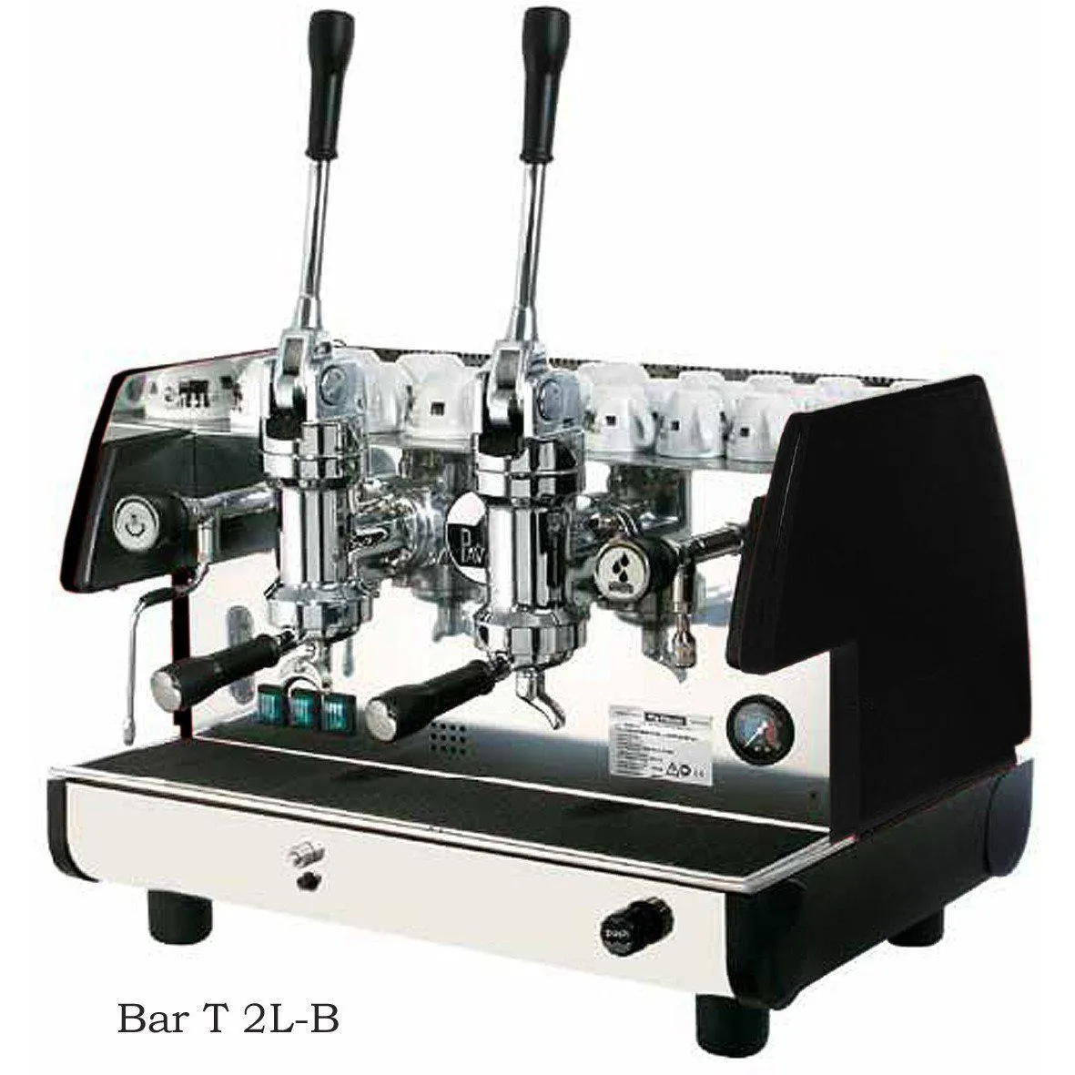 La Pavoni Commercial Lever 2 Group Espresso Machine BAR T 2L