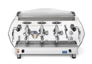 La Pavoni Diamate 3 Group Volumetric, Commercial Espresso Machine GOLD