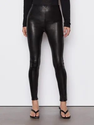 Leather Leggings - Noir