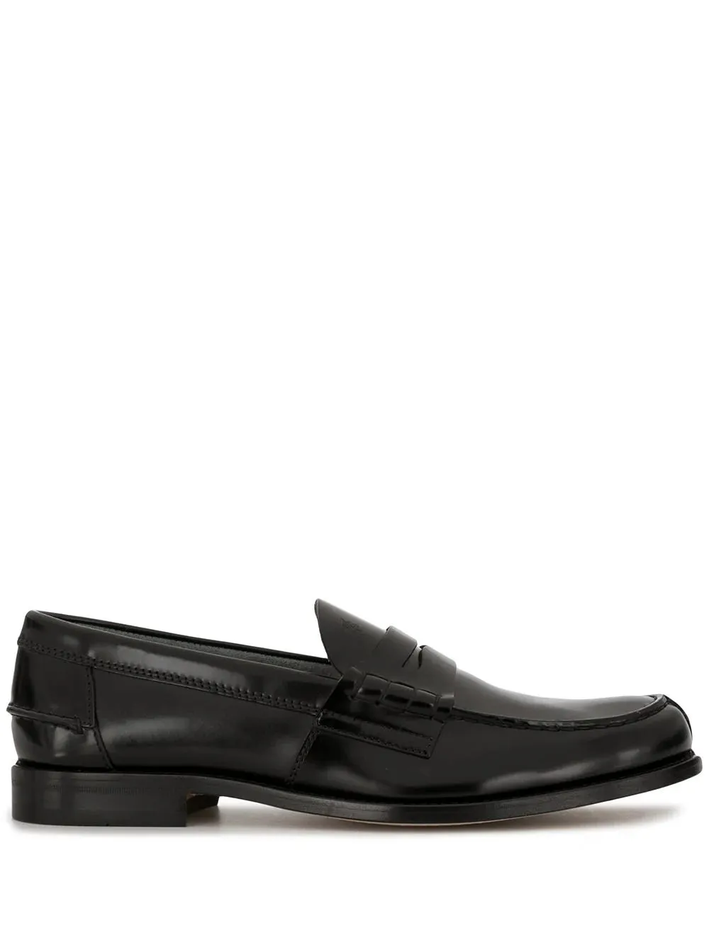 leather loafers