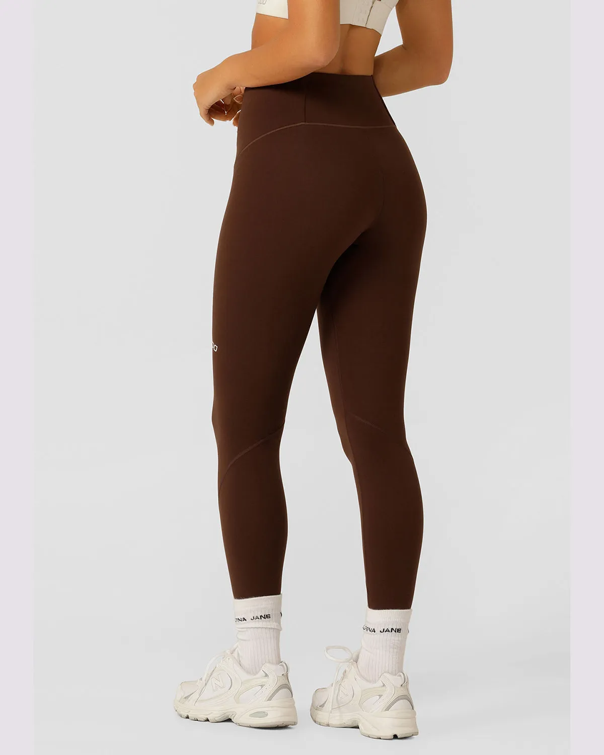 Lorna Jane Contour Everyday Full Length Leggings -Espresso