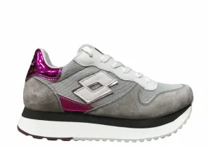 Lotto Leggenda scarpa sneakers da donna Wedge 216295 7SL grigio