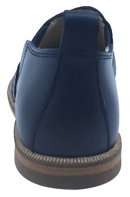 Luccini Boy's and Girl's Slip-On Loafer, Navy