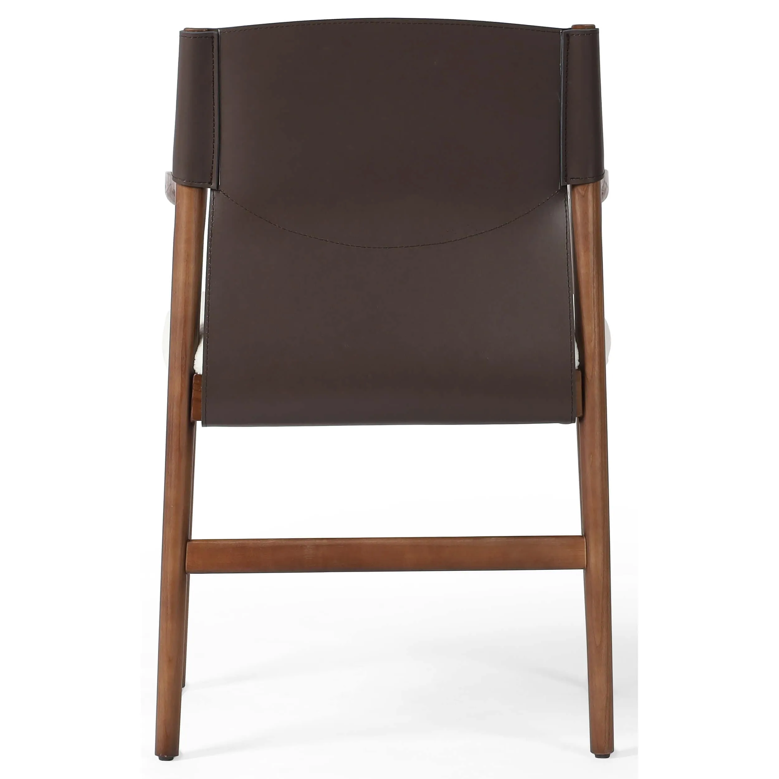 Lulu Dining Chair, Espresso/Cardiff Cream, Set of 2