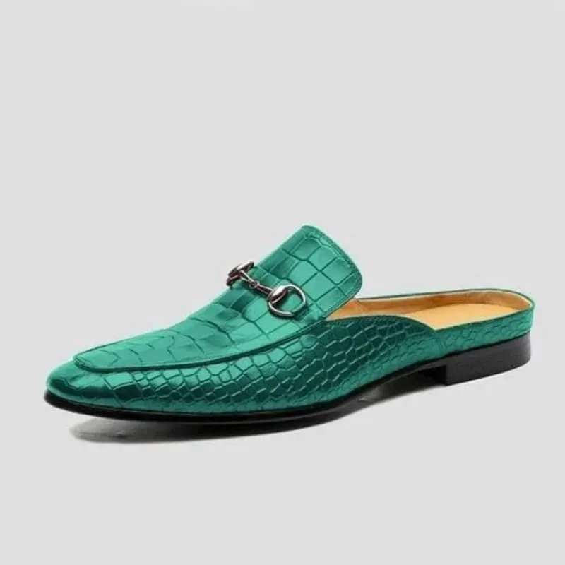 Men's Backless Moccasin Loafers for Casual Style and Comfort