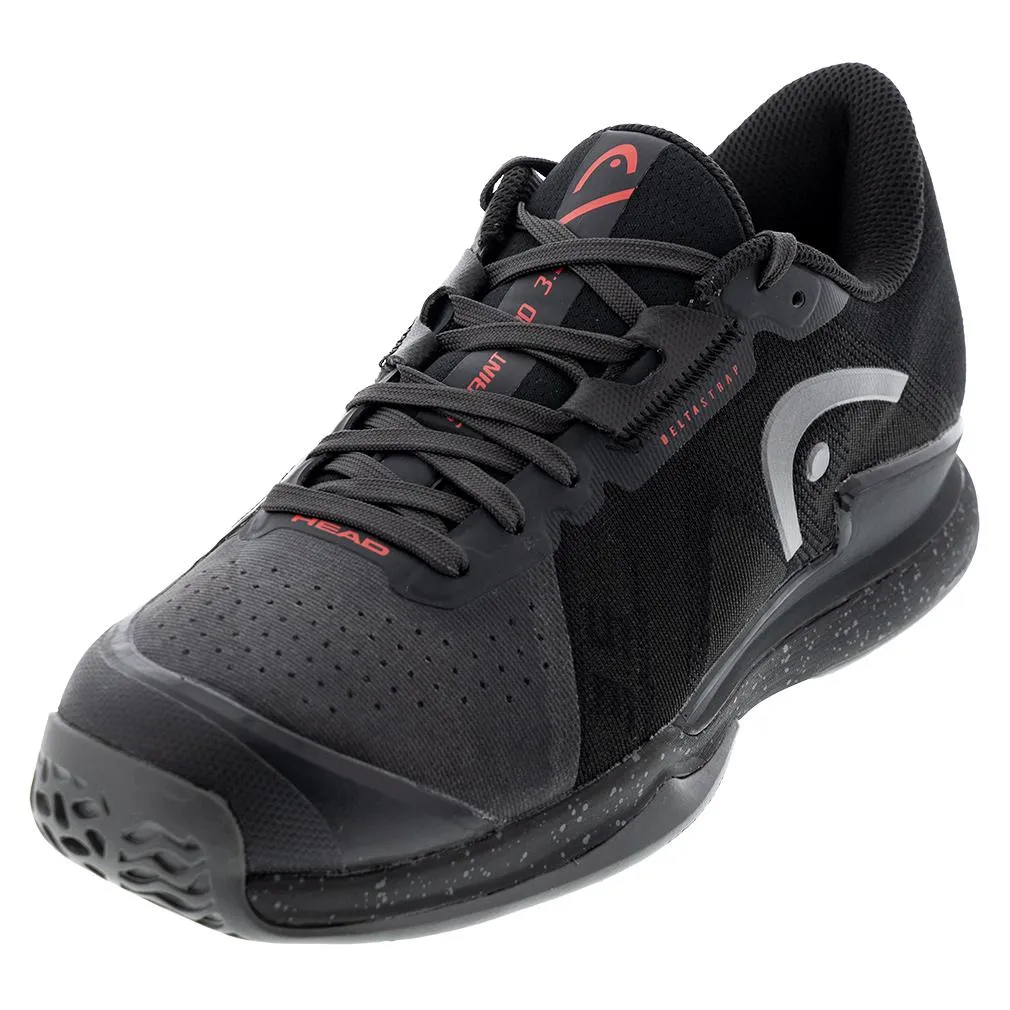 Men's Sprint Pro 3.5 Tennis Shoes Black and Red