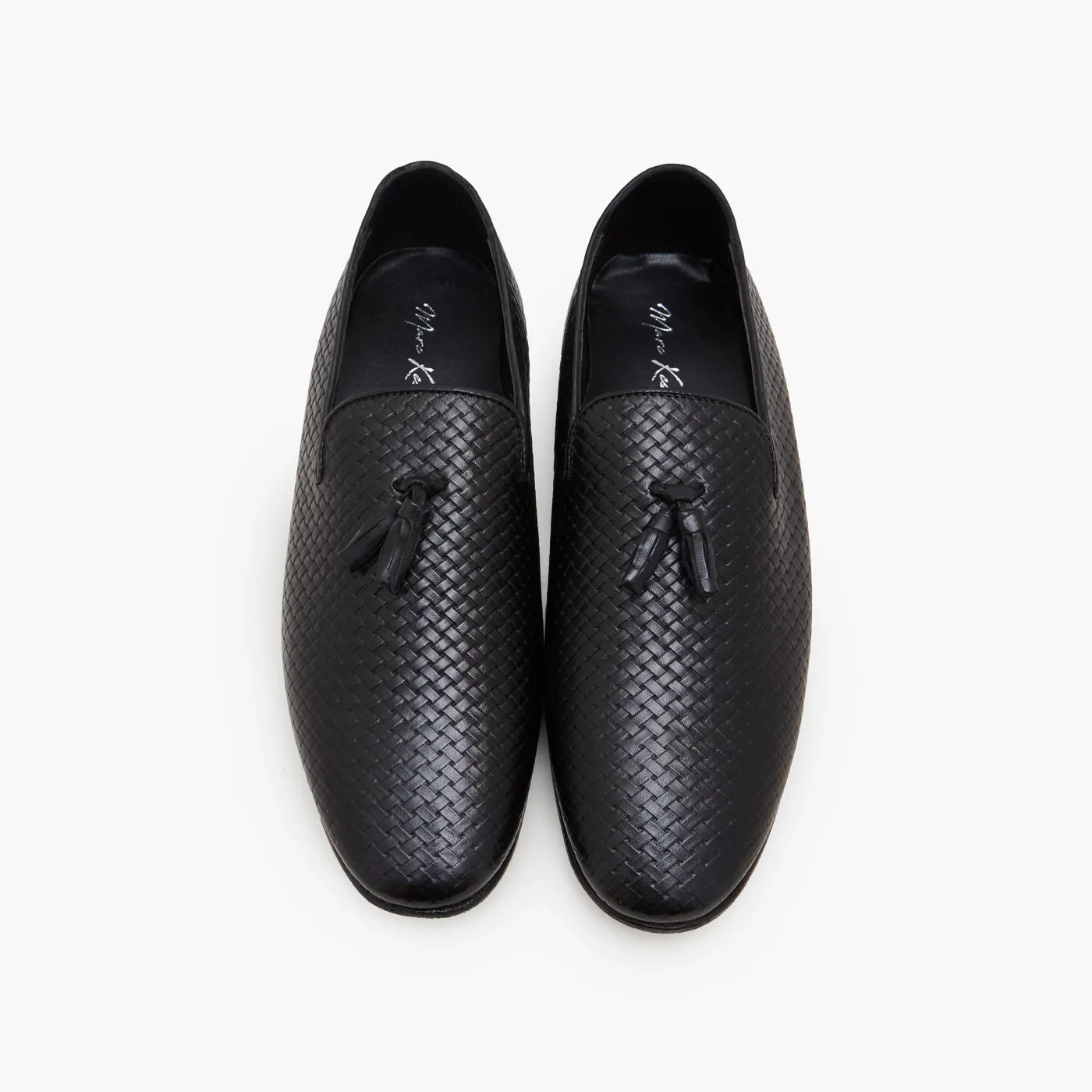 Men's Textured Loafers