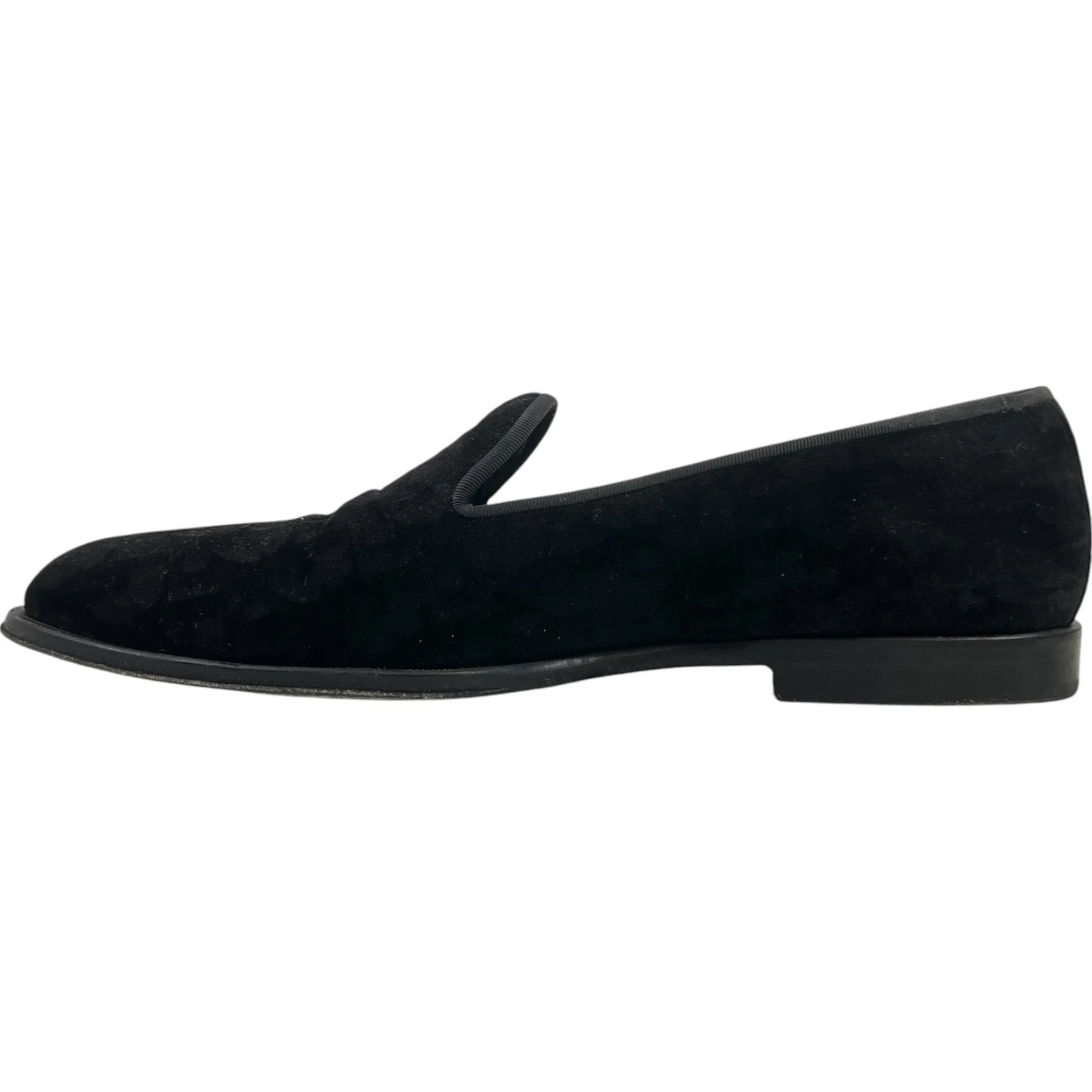 Men's Timeless Oblique Loafers Black Size EU 42 / UK 8