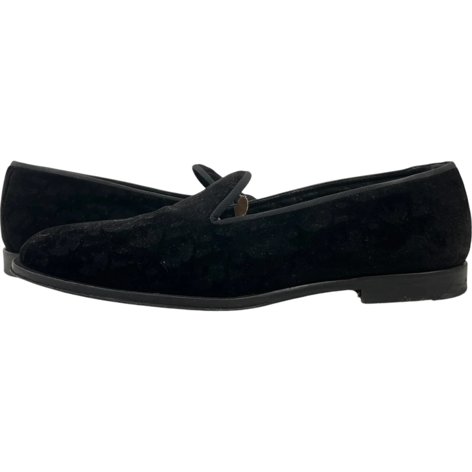 Men's Timeless Oblique Loafers Black Size EU 42 / UK 8