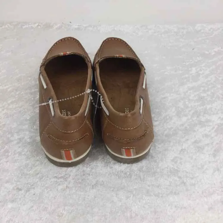 Naturalizer Women Size 8 Caramel Leather Slip Ons Loafers