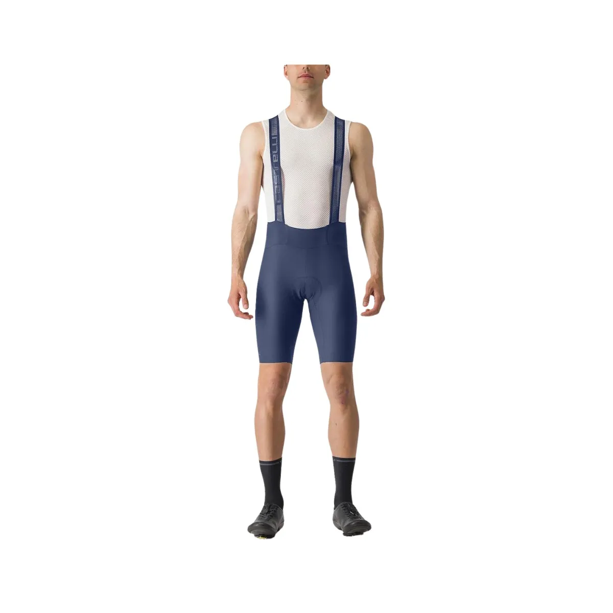 Navy Blue Castelli Espresso Bib Shorts