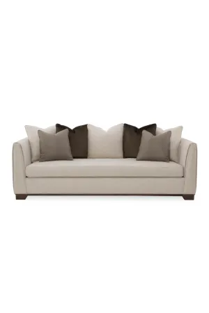 Neutral-Toned Sofa | Caracole Moderne