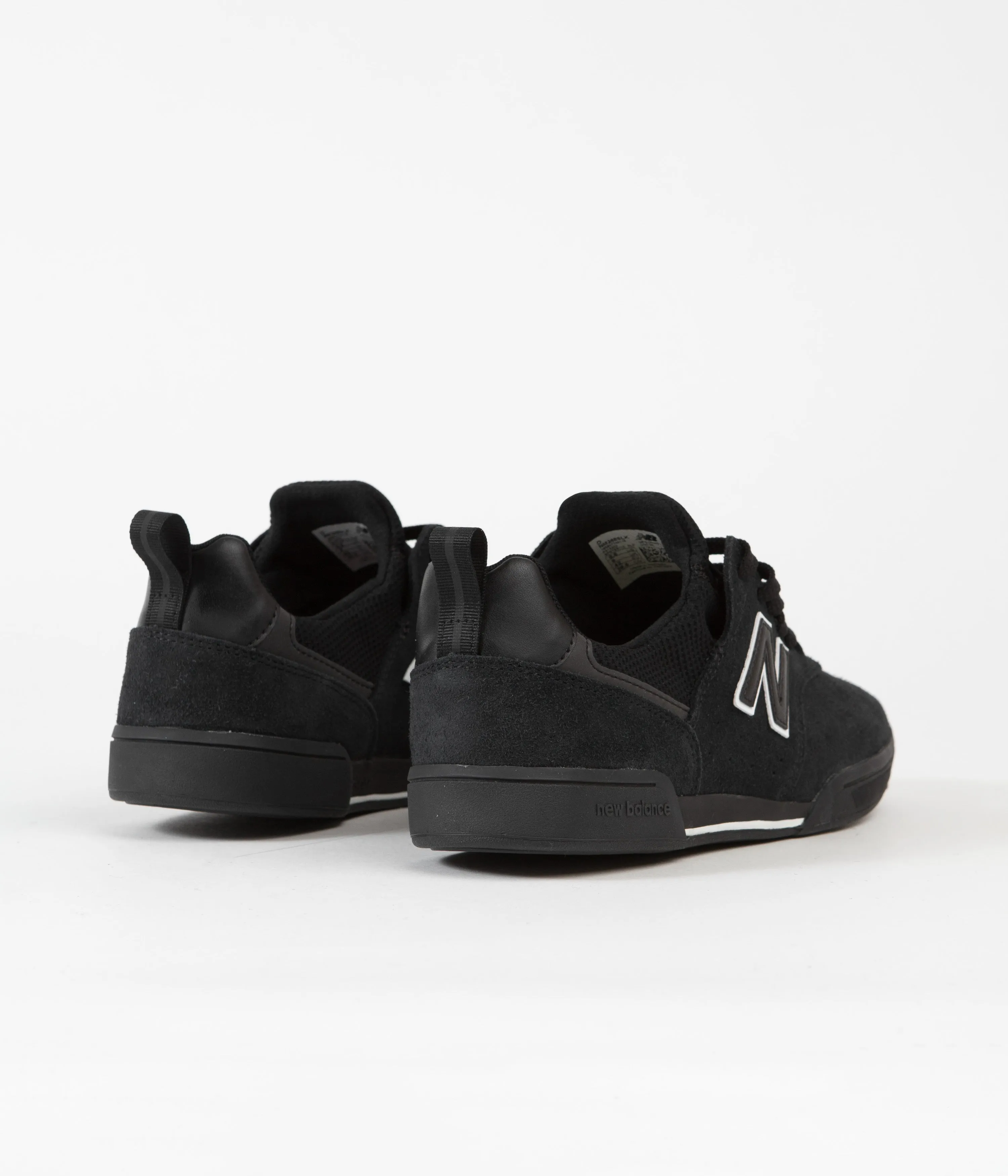 New Balance Numeric 288 Shoes - Black / Black / White