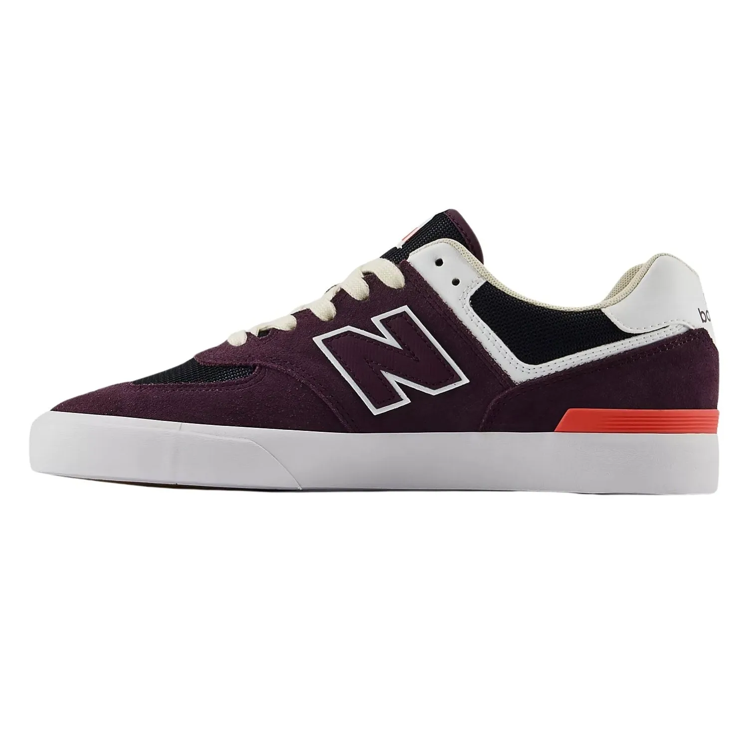 New Balance Numeric NM574 Skate Shoes - Plum/Brown/White