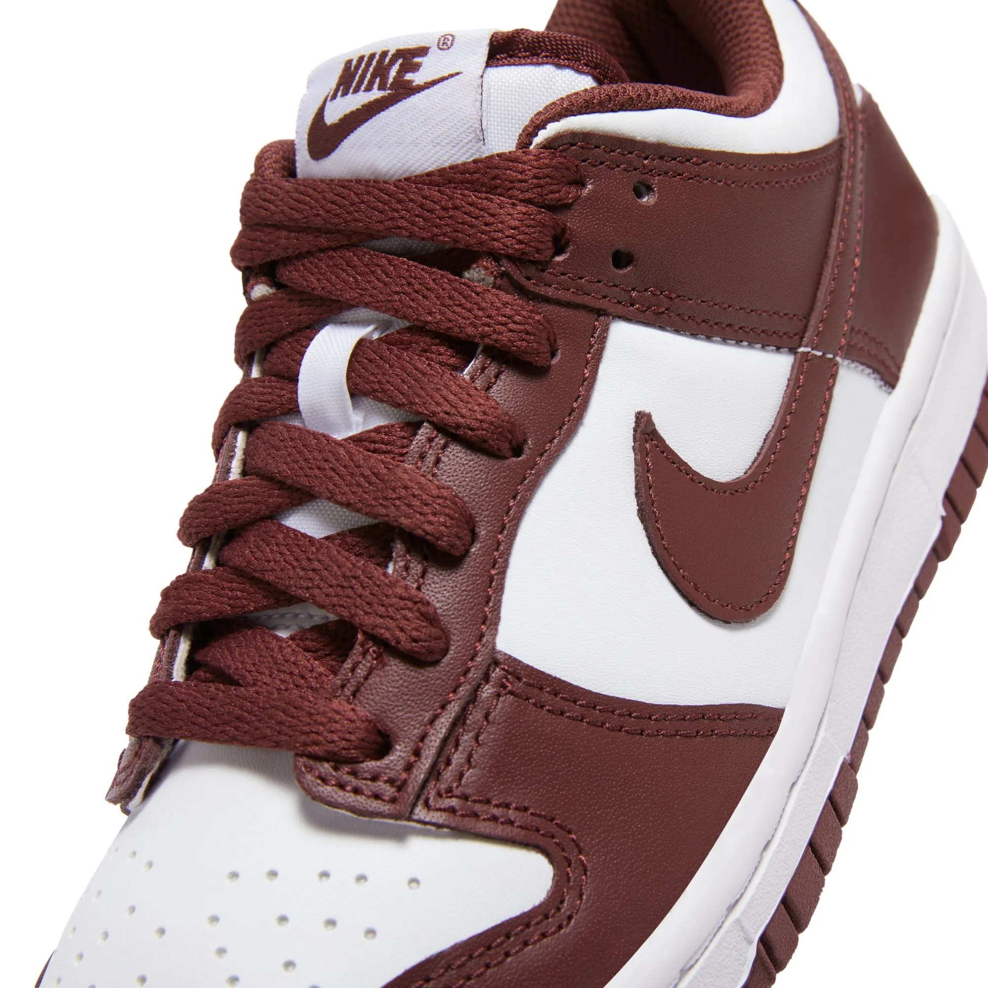 Nike Dunk Low GS - WHITE/REDWOOD-GYM RED