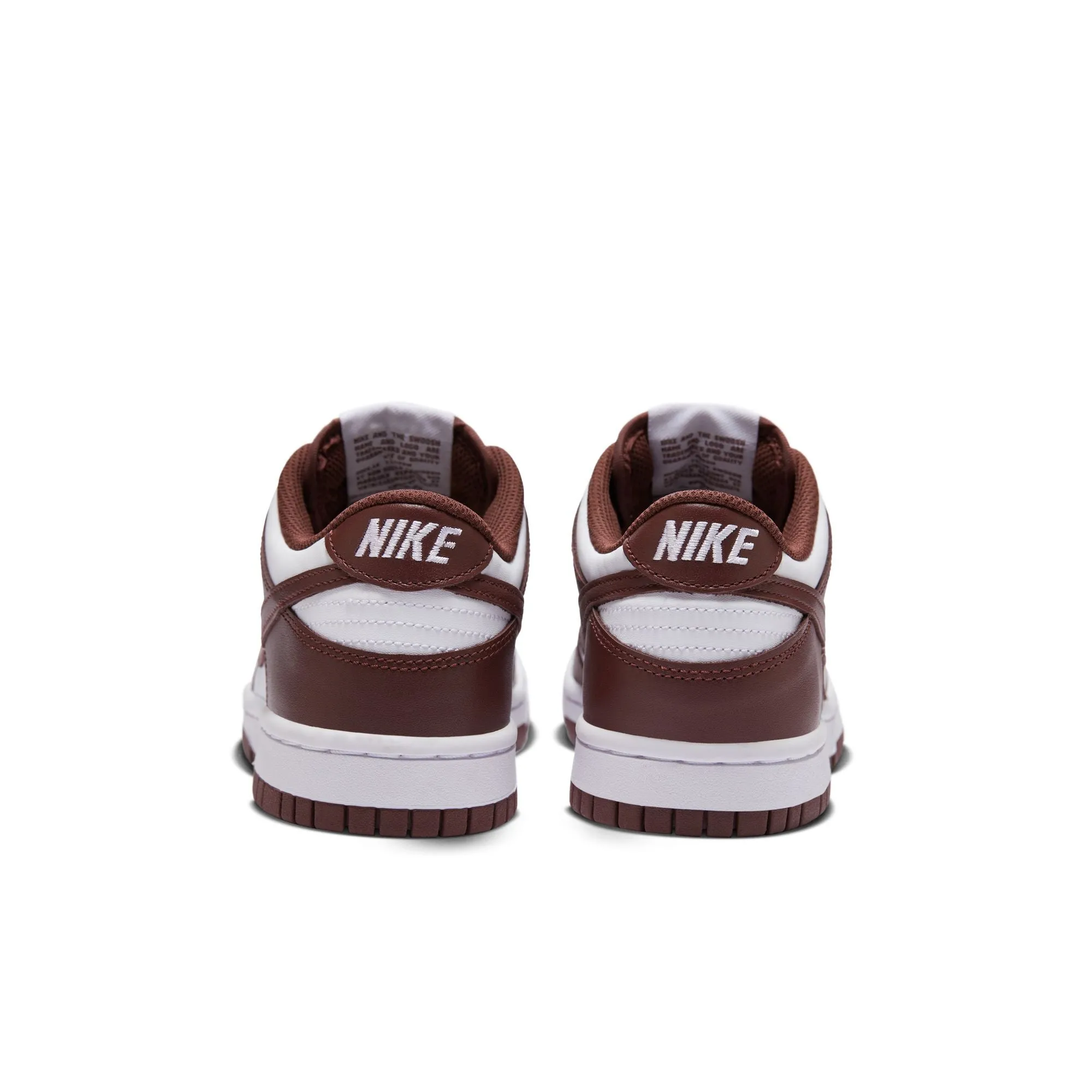 Nike Dunk Low GS (White/Redwood/Gym Red)