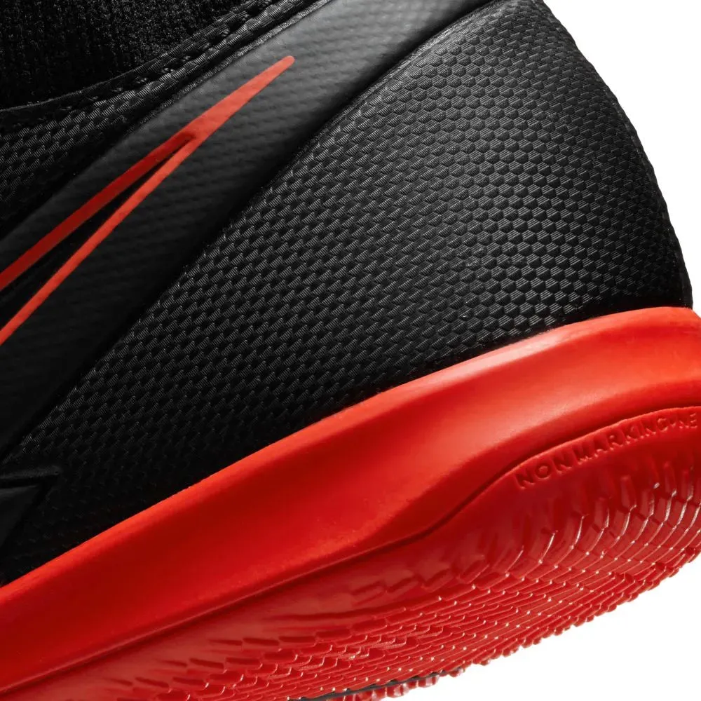 Nike JR Superfly 7 Academy IC - Black-Red