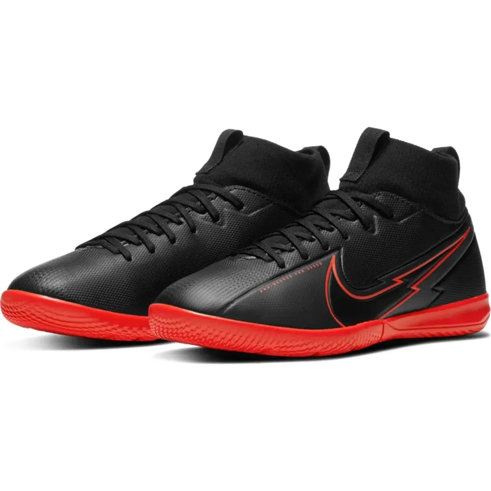 Nike JR Superfly 7 Academy IC - Black-Red