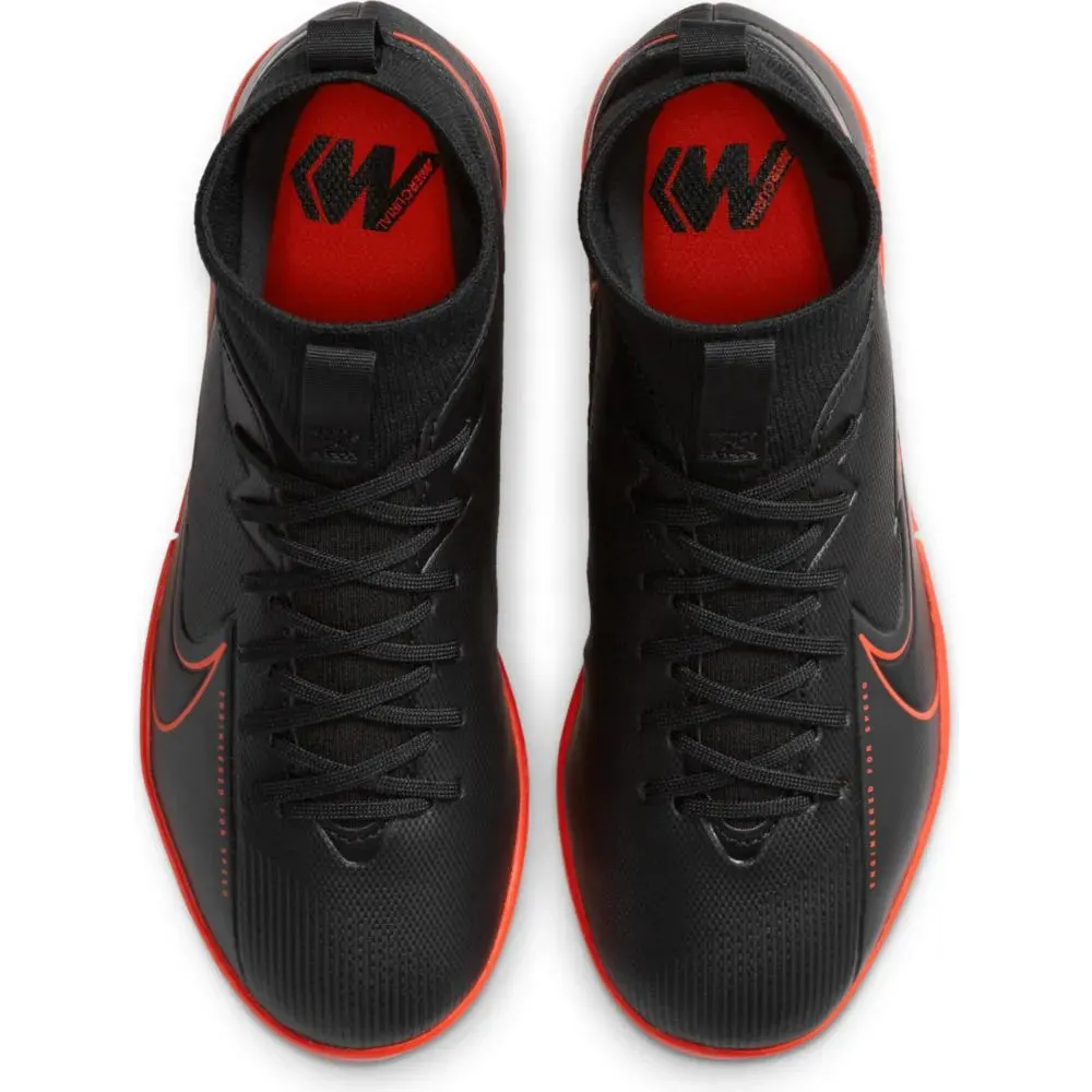 Nike JR Superfly 7 Academy IC - Black-Red