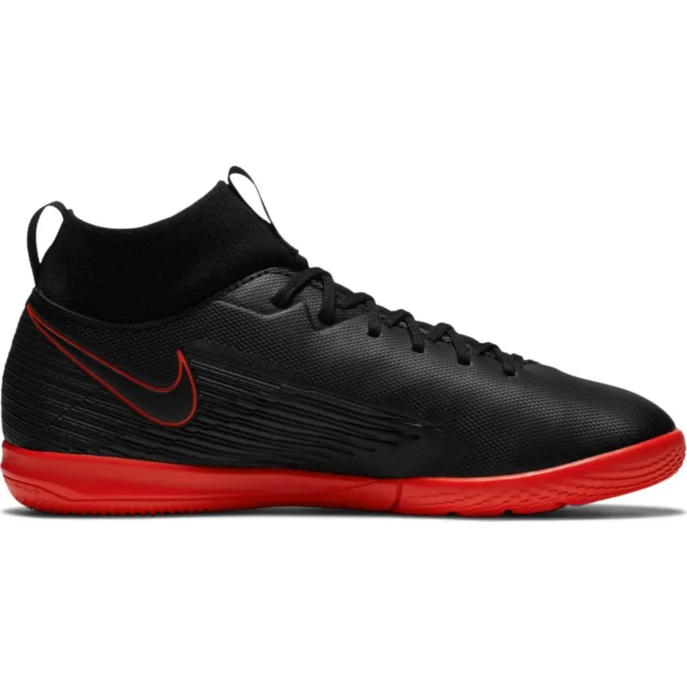 Nike JR Superfly 7 Academy IC - Black-Red