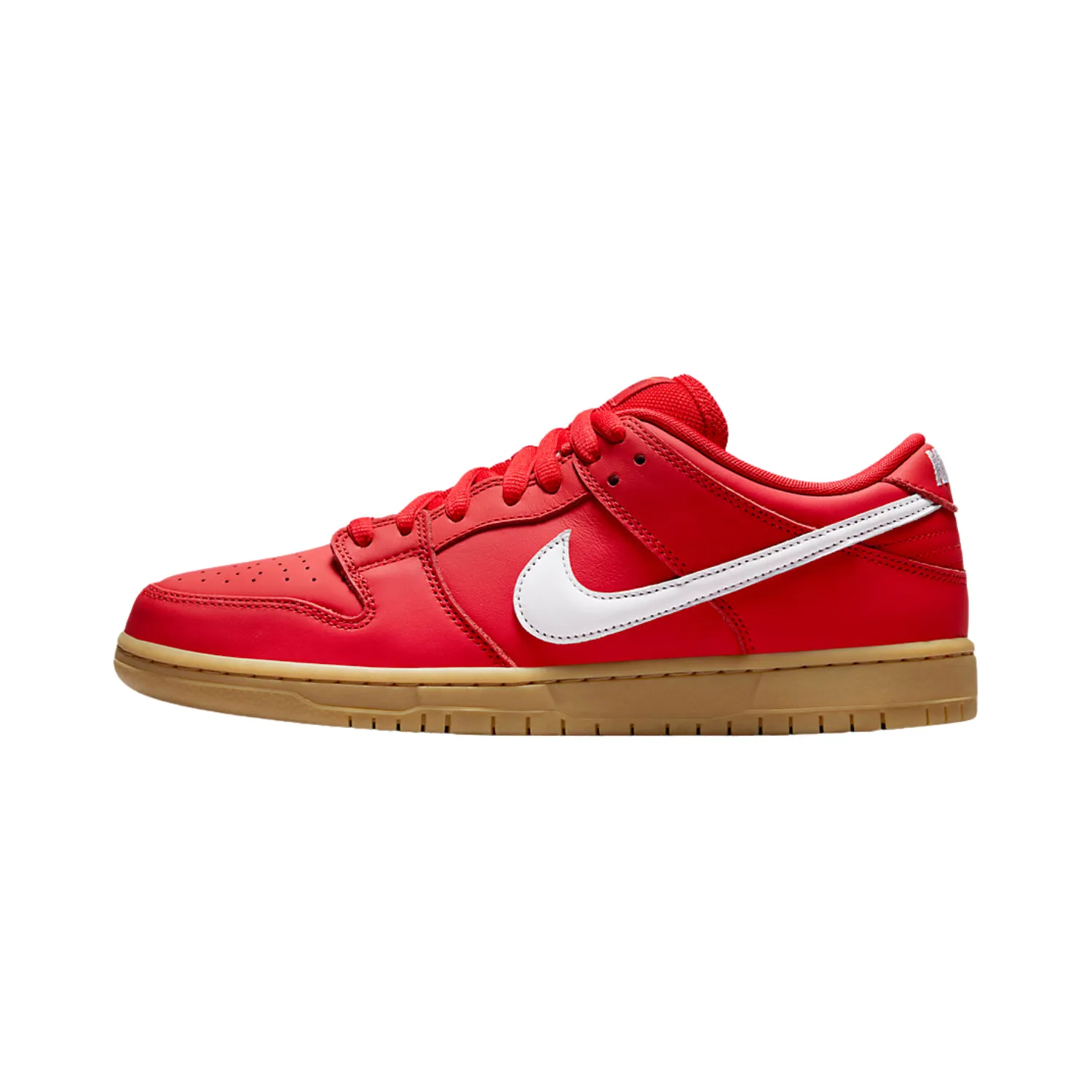 Nike SB Dunk Low University Red White Gum Light Brown Gym Red