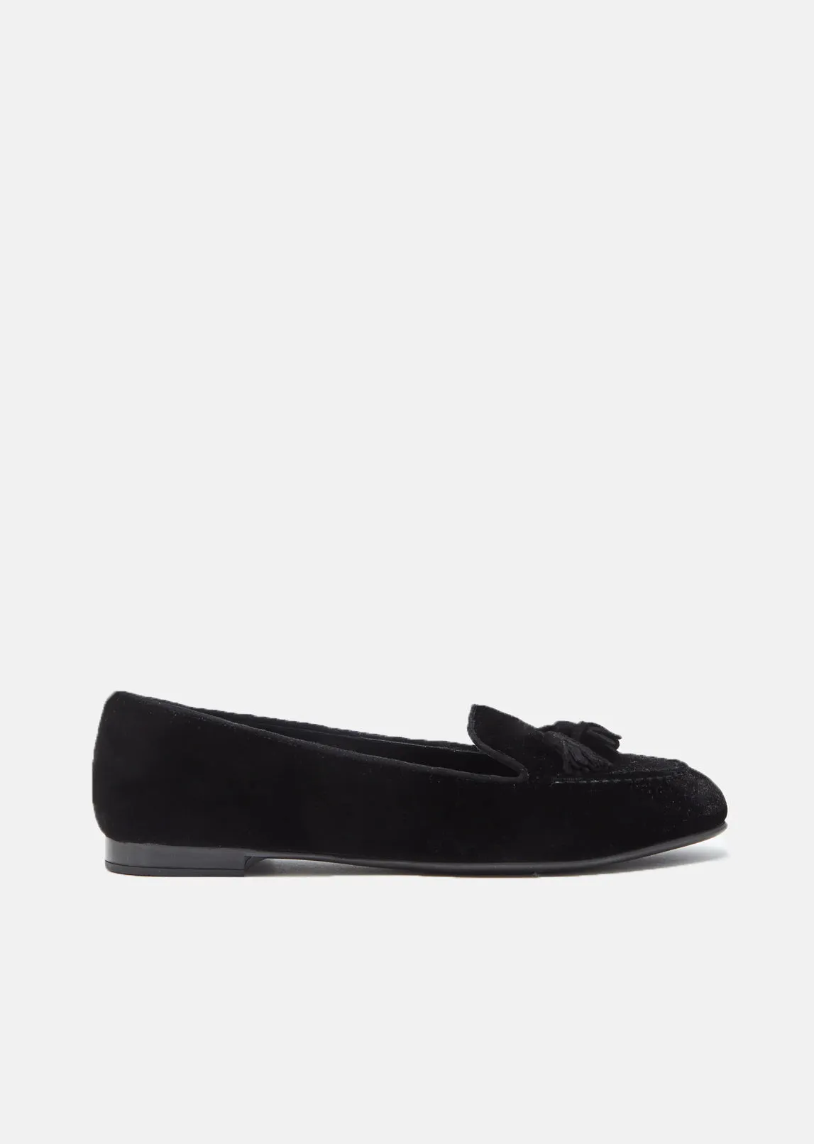 Nina Velvet Loafers