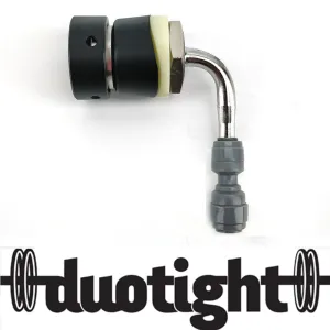 NUKATAP / duotight SS Short Shank Black - duokit