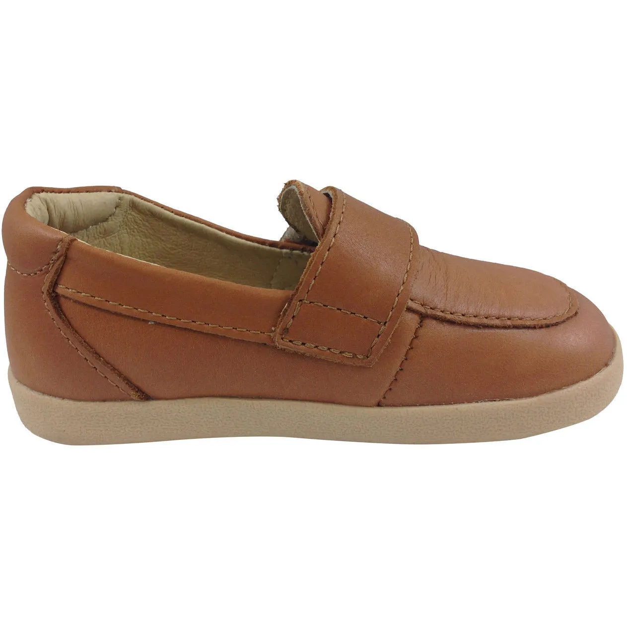 Old Soles Boy's 346 Tan Business Loafer