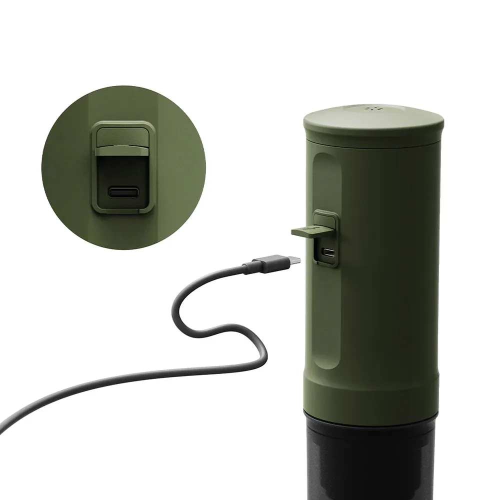 OutIn Nano Portable Espresso Machine (Forest Green)