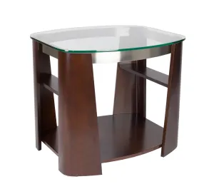 Parell End Table - Deep Espresso