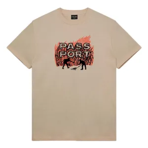 Pass-Port Brush Fire Tee Sand