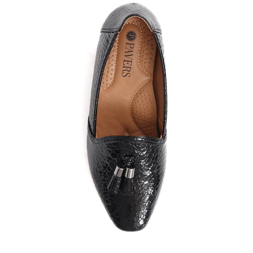 Patent Croc Loafers - WK38027 / 324 667