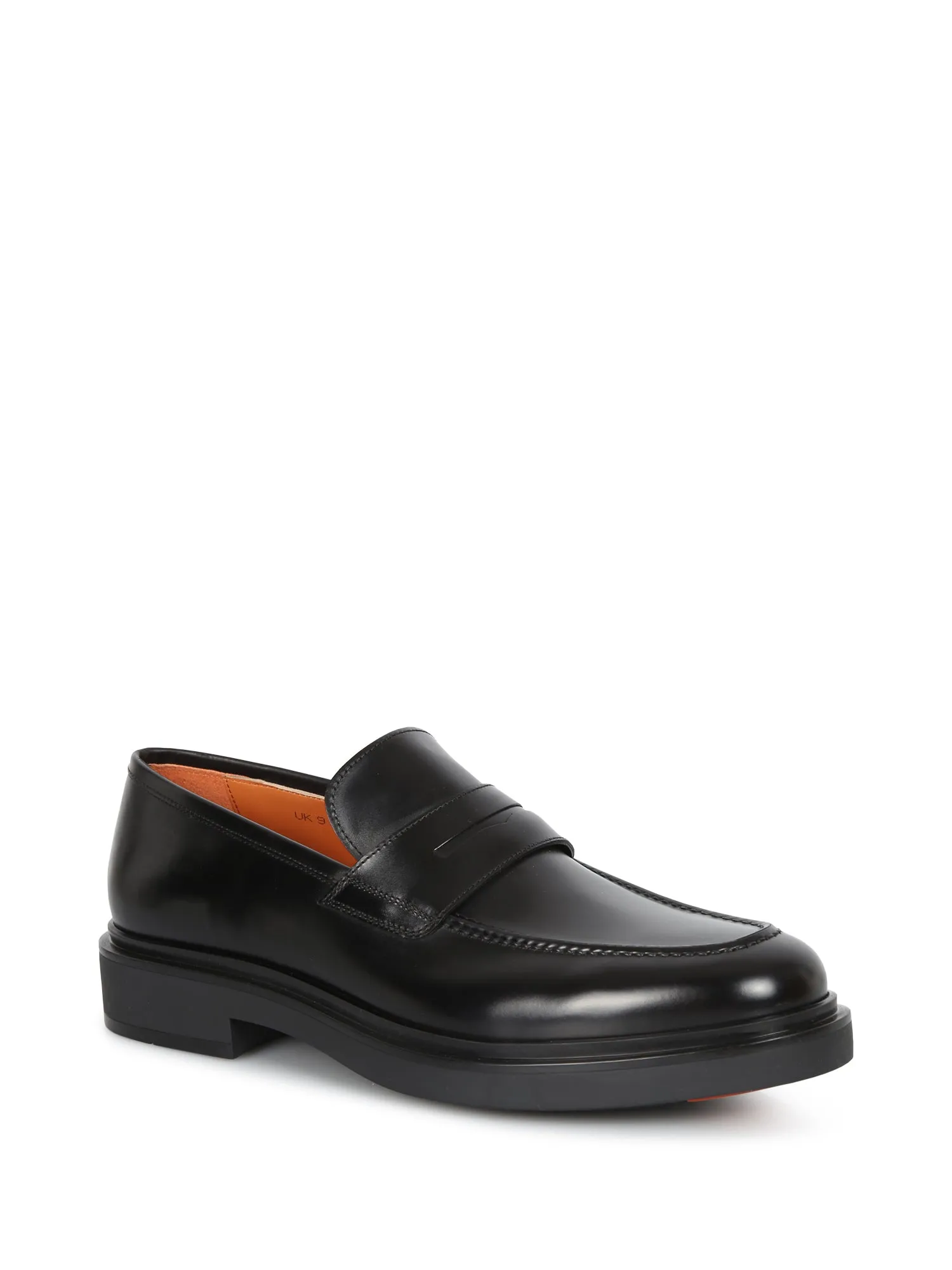 Penny leather loafers