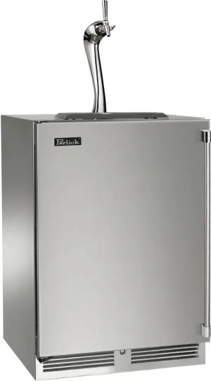 Perlick 24-Inch Signature Series Indoor Beer Dispenser HP24TS-4-1-1A