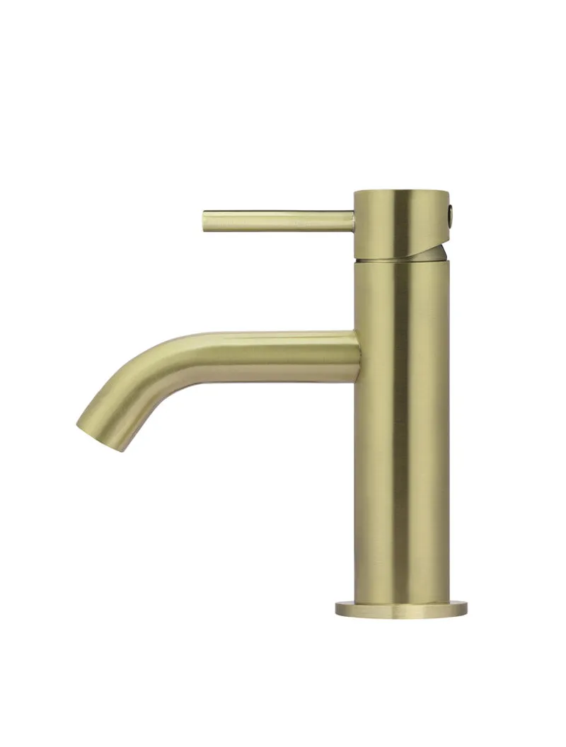 Piccola Basin Mixer Tap - PVD Tiger Bronze