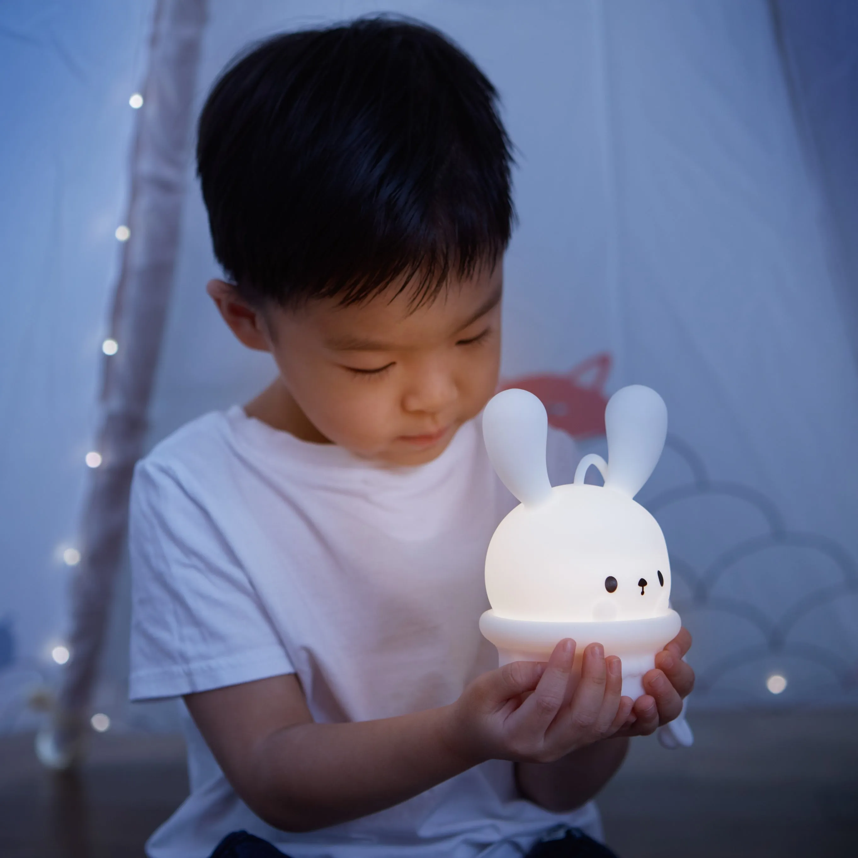 Portable Night Light - Magic Bunny White