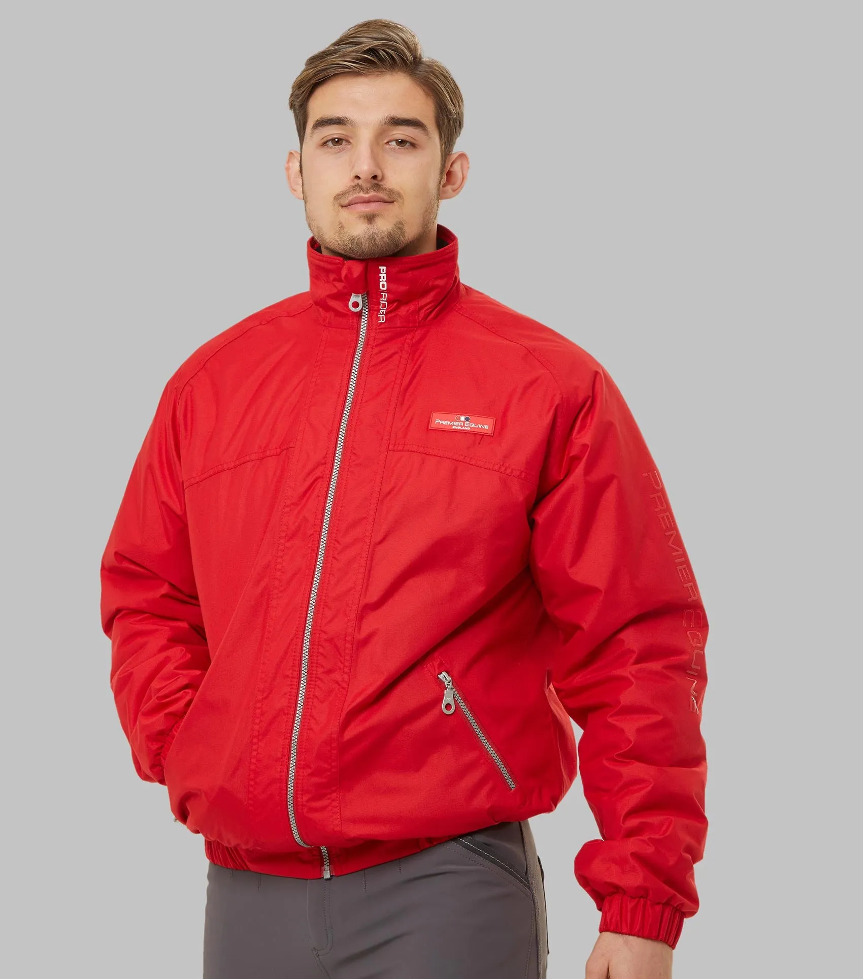 Pro Rider Mens Waterproof Jacket Red