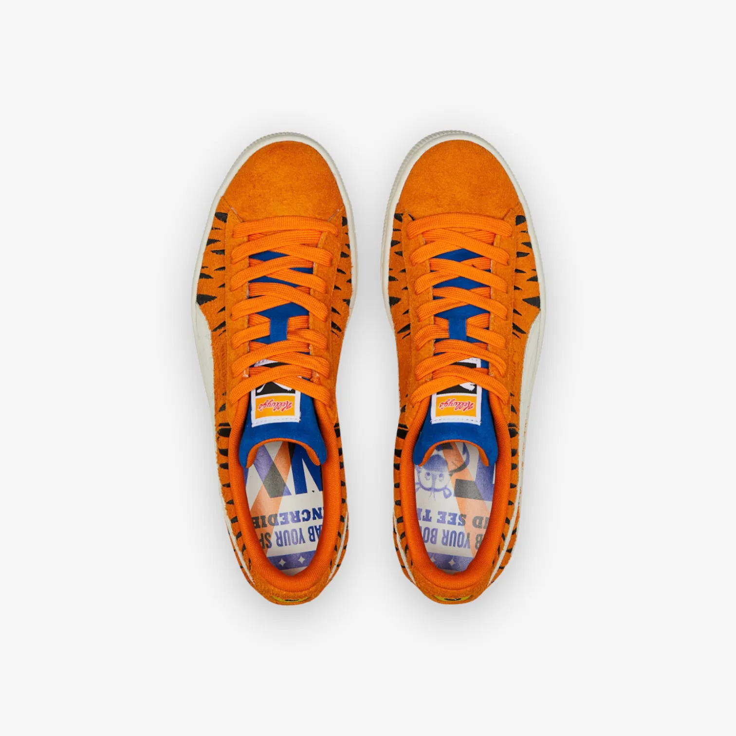 Puma x Kellogg's Frosted Flakes Flame Orange Vaporous Gray 388020-01